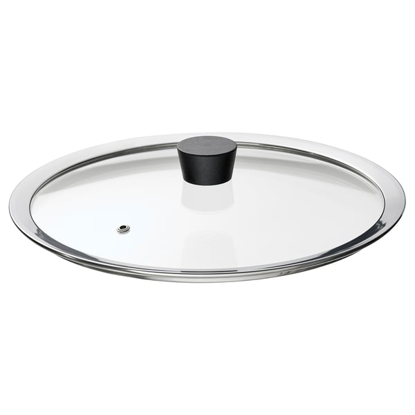 KLOCKREN - KLOCKREN Pan lid, glass, 29 cm