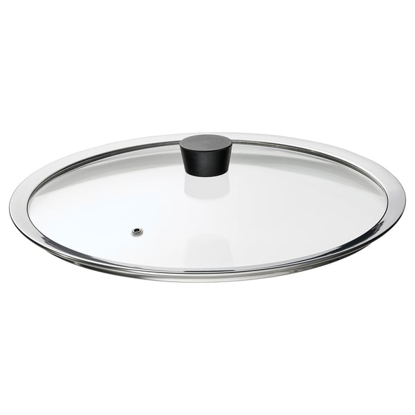 KLOCKREN - KLOCKREN Pan lid, glass, 33 cm