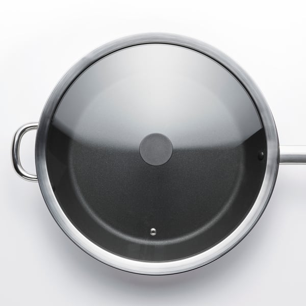 KLOCKREN pan lid, glass, 33 cm