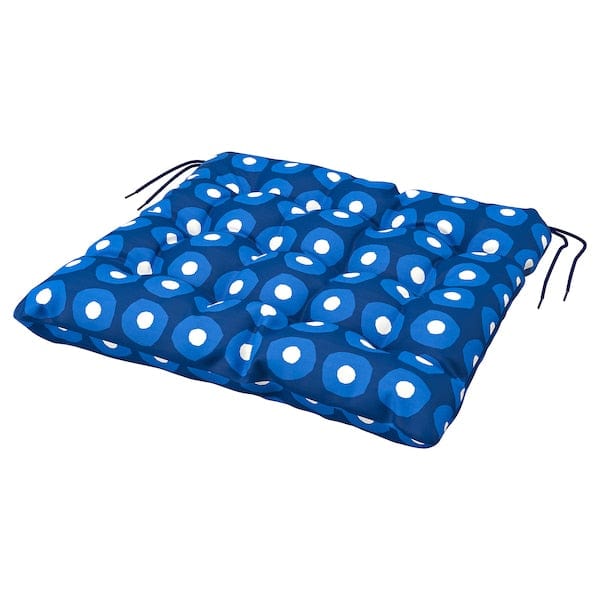 Ikea KLÖSAN - Outdoor chair cushion, dark blue,50x50 cm