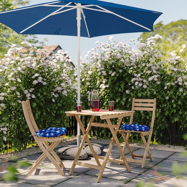 Ikea KLÖSAN - Outdoor chair cushion, dark blue,35 cm