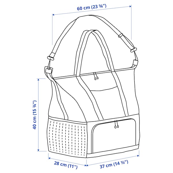 KLOTPIL cooling bag, 38x24x40 cm