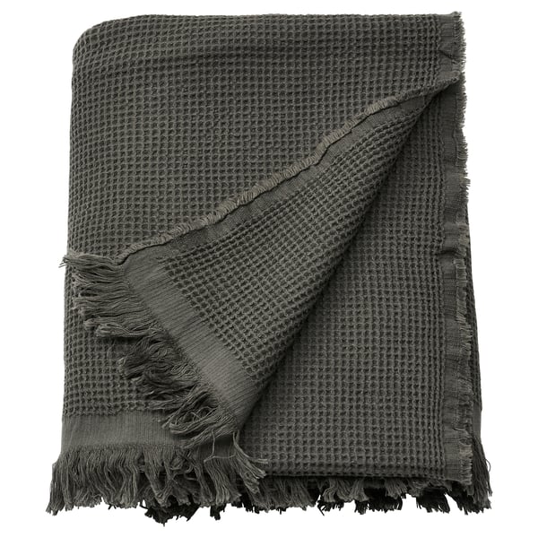 KLOTSTARR - Plaid, anthracite,130x170 cm
