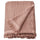 KLOTSTARR - KLOTSTARR Throw, pale pink, 130x170 cm