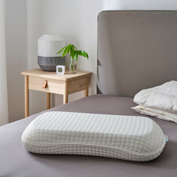 KLUBBSPORRE ergonomic pillow, side/back sleeper, 41x70 cm