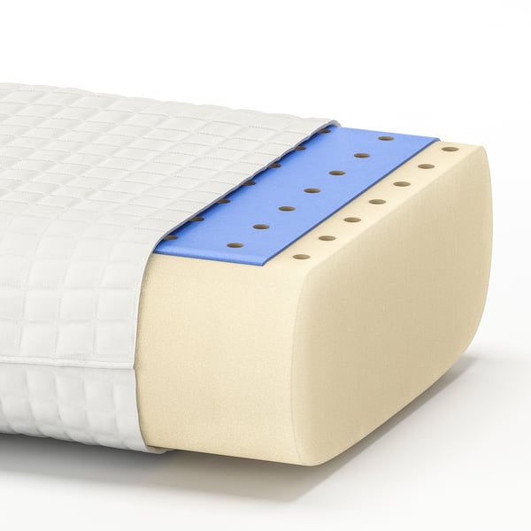 KLUBBSPORRE ergonomic pillow, side/back sleeper, 41x70 cm