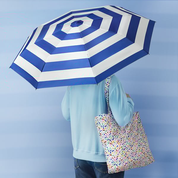 KNALLA - KNALLA Umbrella, foldable multicolour/patterned