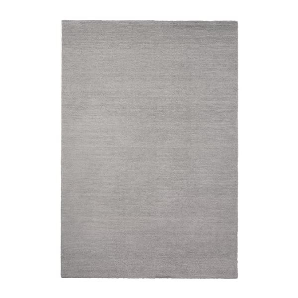KNARDRUP rug, low pile, light grey, 160x230 cm