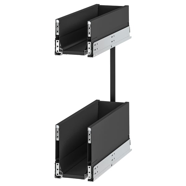 KNIVSHULT pull-out interior fittings, dark grey, 20 cm