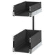 KNIVSHULT pull-out interior fittings, dark grey, 30 cm