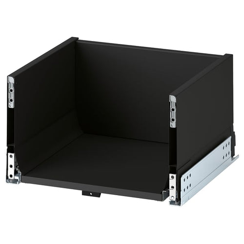 KNIVSHULT - KNIVSHULT Drawer, high, dark grey, 40x37 cm