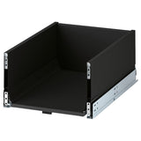 KNIVSHULT drawer, high, dark grey, 40x60 cm