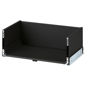 KNIVSHULT drawer, high, dark grey, 60x37 cm