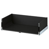 KNIVSHULT drawer, high, dark grey, 80x45 cm