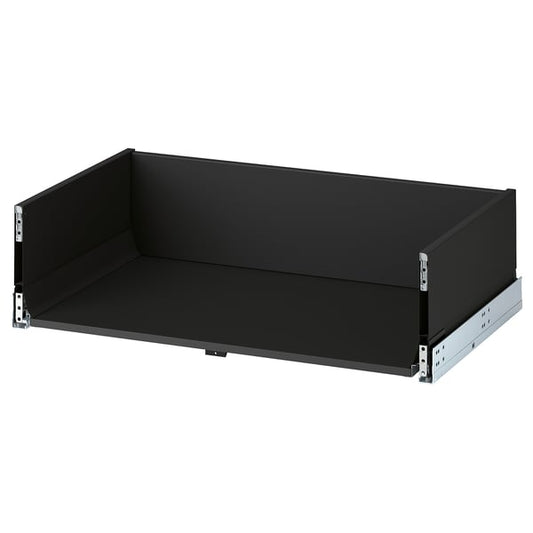 KNIVSHULT - KNIVSHULT Drawer, high, dark grey, 80x45 cm