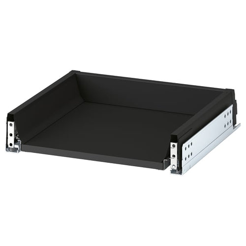 KNIVSHULT - KNIVSHULT Drawer, low, dark grey, 40x37 cm