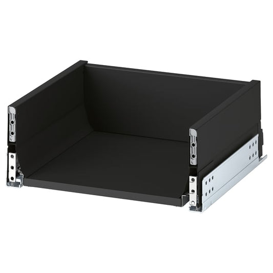 KNIVSHULT Drawer, medium, dark grey, 40x37 cm