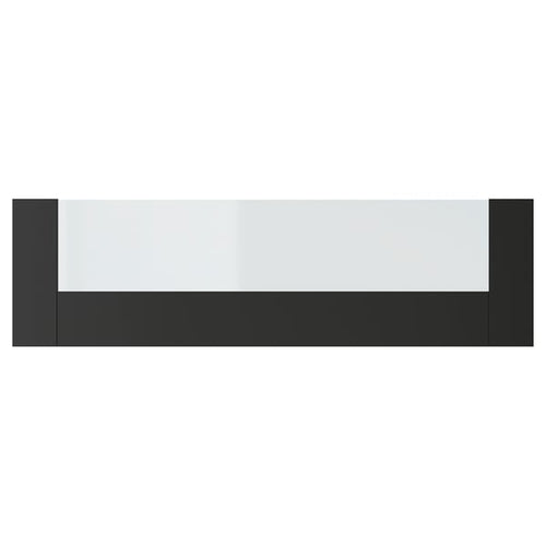 KNIVSHULT - KNIVSHULT Drawer front, high, dark grey, 80 cm