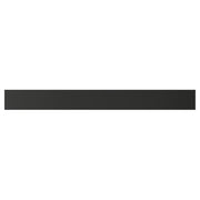 KNIVSHULT drawer front, low, dark grey, 80 cm