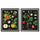 KNOPPÄNG frame with poster, vintage botanical fruit charts, 40x50 cm, 2 pack