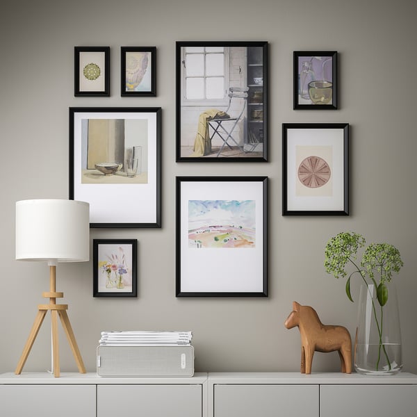 KNOPPÄNG - KNOPPÄNG Frame, black, 13x18 cm