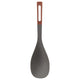KNORRHANE deep spoon for cooking, dark grey-brown/red-brown, 31 cm