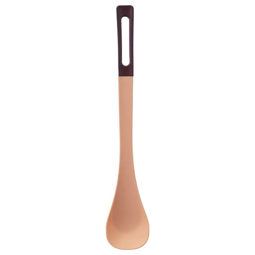 KNORRHANE spoon for cooking, light orange/dark red, 33 cm
