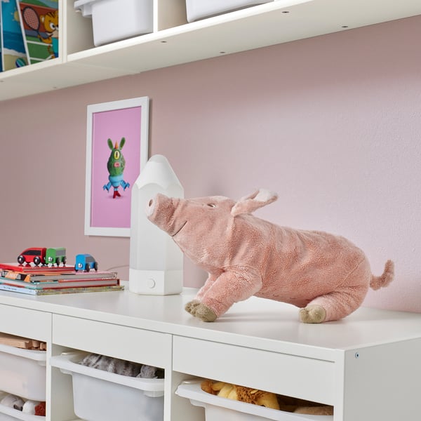 KNORRIG - KNORRIG Soft toy, pig/pink