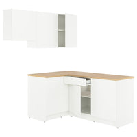 KNOXHULT corner kitchen, white