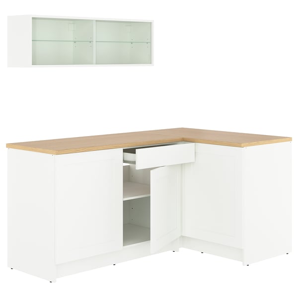KNOXHULT - KNOXHULT Corner kitchen, white frame