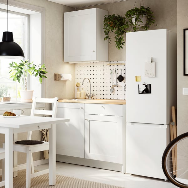 KNOXHULT - KNOXHULT Kitchen, white frame, 120x61x220 cm