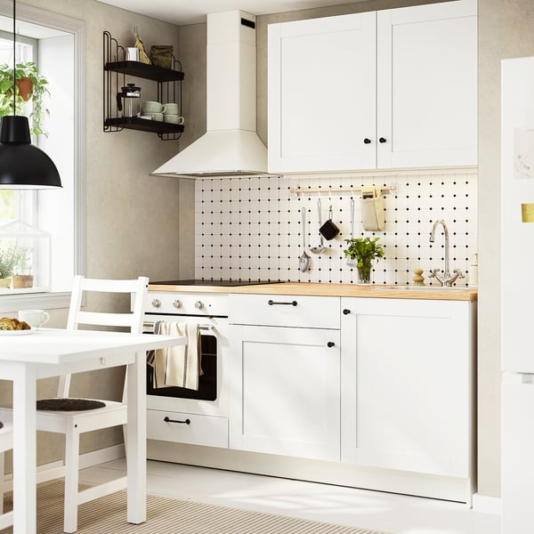 KNOXHULT - KNOXHULT Kitchen, white frame, 180x61x220 cm