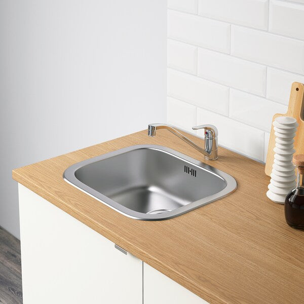 KNOXHULT Kitchen - white 220x61x220 cm , 220x61x220 cm