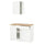 KNOXHULT - KNOXHULT Kitchen, white, 120x61x220 cm