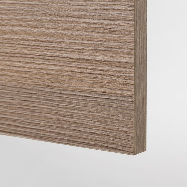 KNOXHULT Kitchen - wood effect grey 220x61x220 cm , 220x61x220 cm