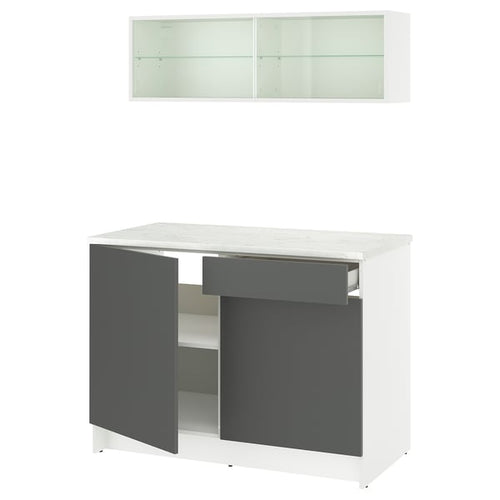 KNOXHULT - KNOXHULT Kitchen, dark grey, 120x61x220 cm