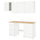 KNOXHULT - KNOXHULT Kitchen, white, 220x61x220 cm