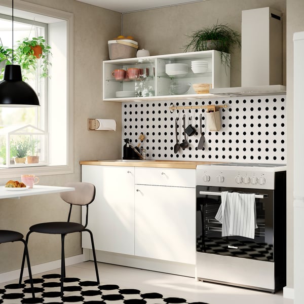 KNOXHULT - KNOXHULT Kitchen, white, 120x61x220 cm