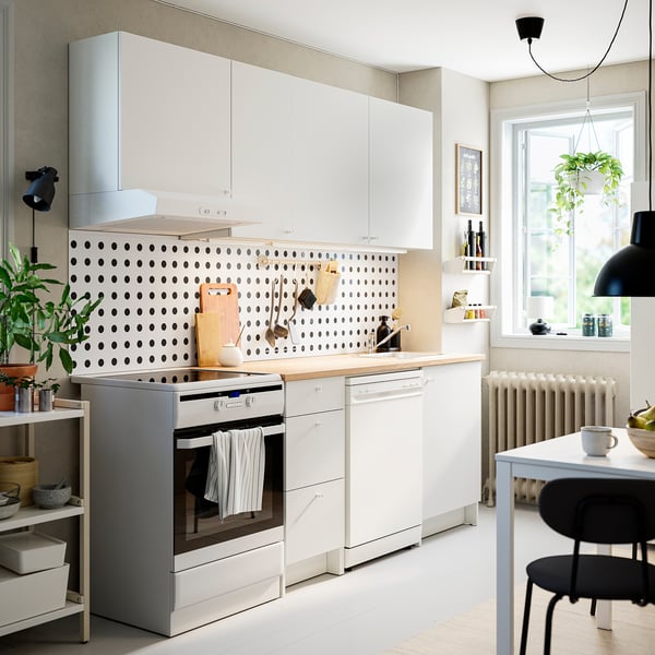 KNOXHULT - KNOXHULT Kitchen, white, 220x61x220 cm