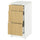 KNOXHULT - Base cabinet with drawers, oak effect, 40 cm - Worktop length: 42.0 cmWidth: 40.0 cmDepth: 61.0 cmHeight: 91.0 cm