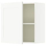 KNOXHULT wall cabinet with door, white frame, 60x60 cm