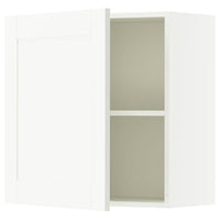 KNOXHULT wall cabinet with door, white frame, 60x60 cm