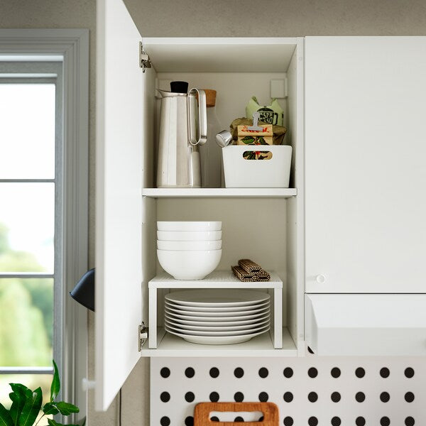 KNOXHULT wall cabinet with door, white, 40x75 cm