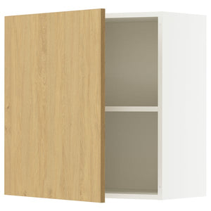 KNOXHULT wall cabinet with door, oak effect, 60x60 cm