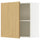 KNOXHULT - Wall unit with door, oak effect,60x60 cm
