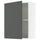 KNOXHULT - KNOXHULT Wall cabinet with door, dark grey, 60x75 cm