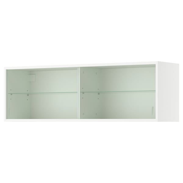 KNOXHULT - KNOXHULT Wall cabinet with sliding doors, white, 120x29x37.5 cm