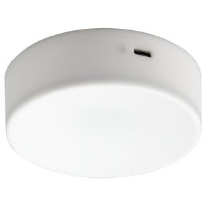 KÖLVATTEN LED spotlight, white/battery-operated, 9 cm