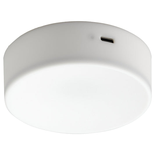 KÖLVATTEN LED spotlight, white/battery-operated, 9 cm