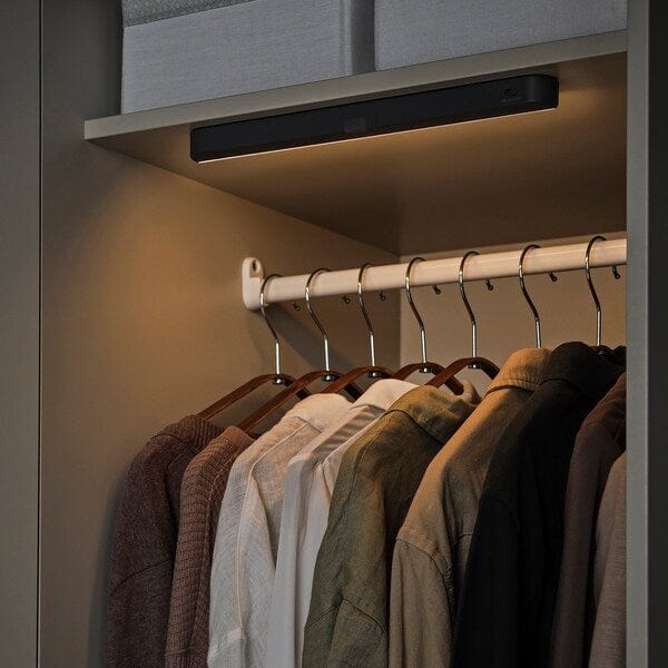 Ikea KÖLVATTEN - LED lighting with sensor, grey/battery-operated, 30 cm